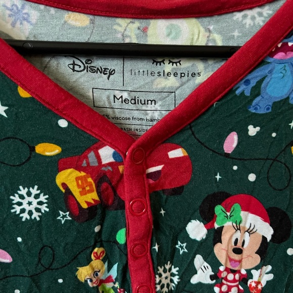 Womens Christmas little sleepies top - Picture 3 of 3